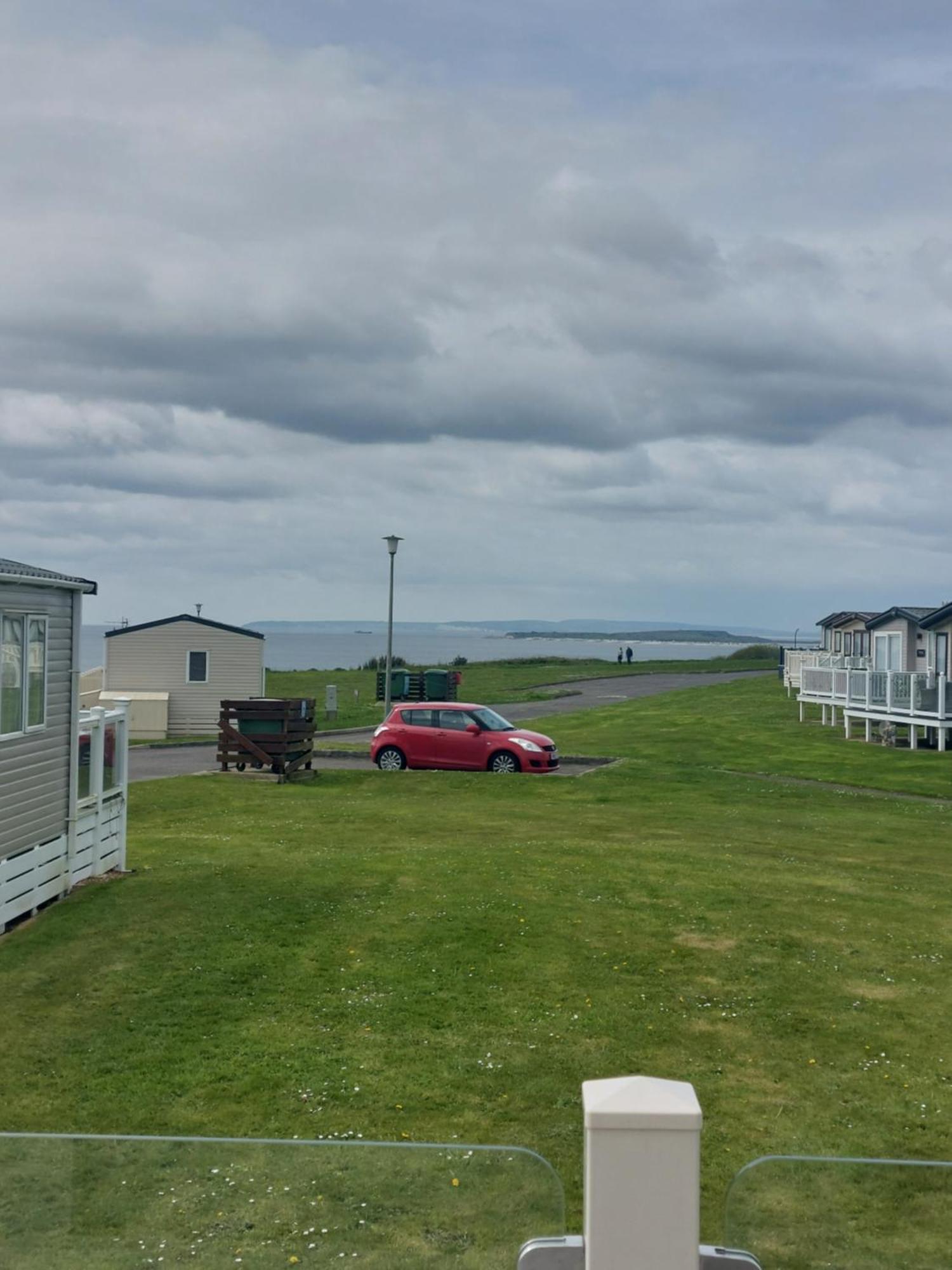 Seaside Caravan Hoburne Naish Holiday Park Naish Common 83 New Milton Buitenkant foto
